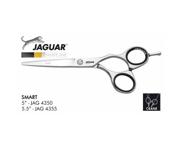 Jaguar White Line "SMART" 5.5" Crane design scissor.